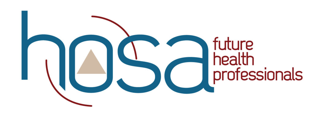 Select the HOSA logo to link you to the Student Org HOSA website